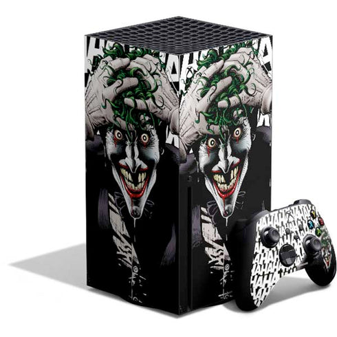DC Comics The Joker Killing Joke Variant Cover Art by Brian Bolland Xbox Series X Bundle Skin
